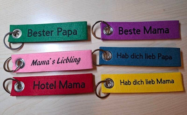 Filzschlüsselanhänger