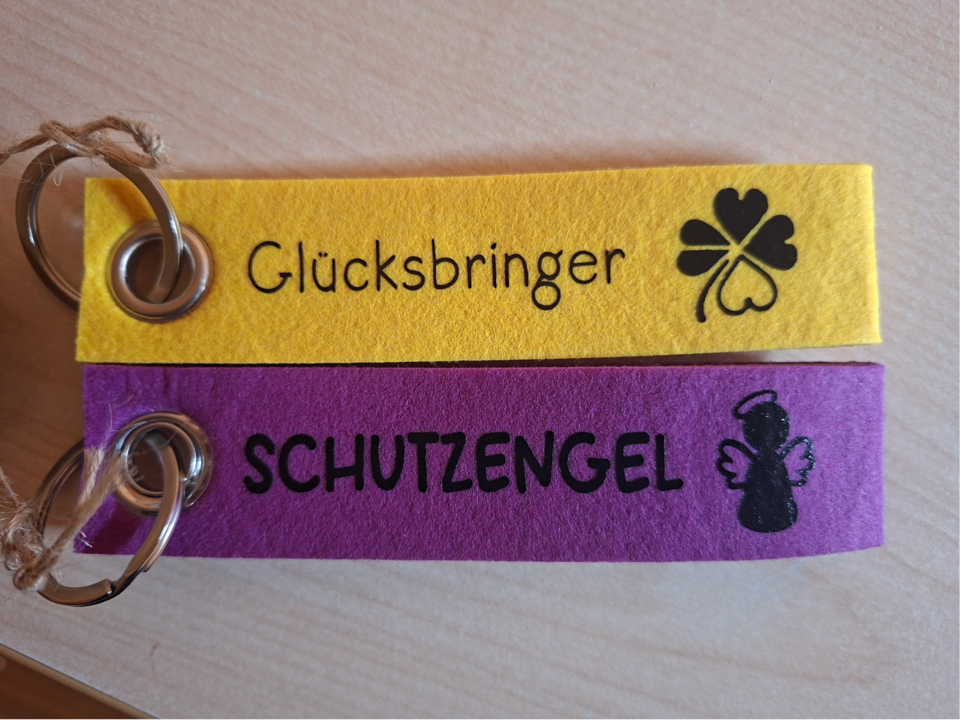 Filzschlüsselanhänger