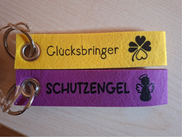 Filzschlüsselanhänger
