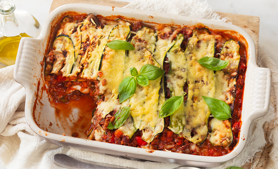 🍝 Lasagne met courgette – licht, smaakvol en puur
