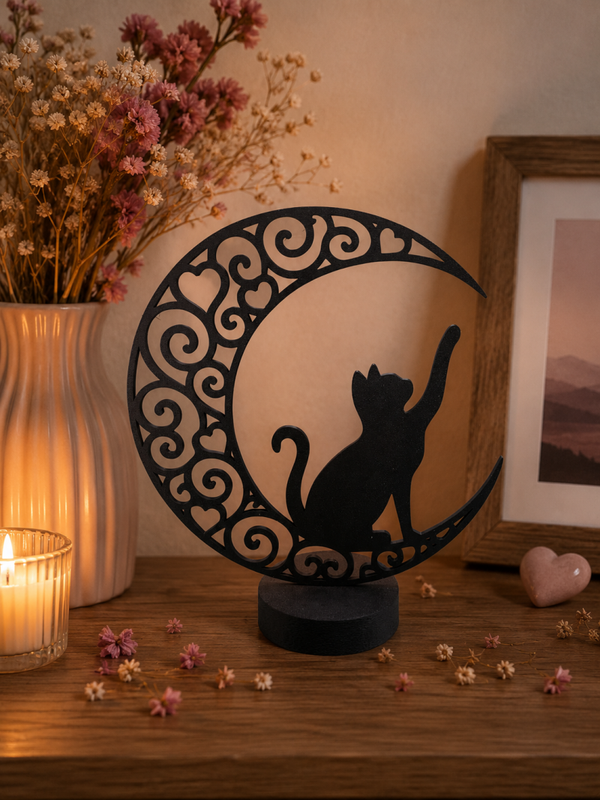 Le chat lunaire