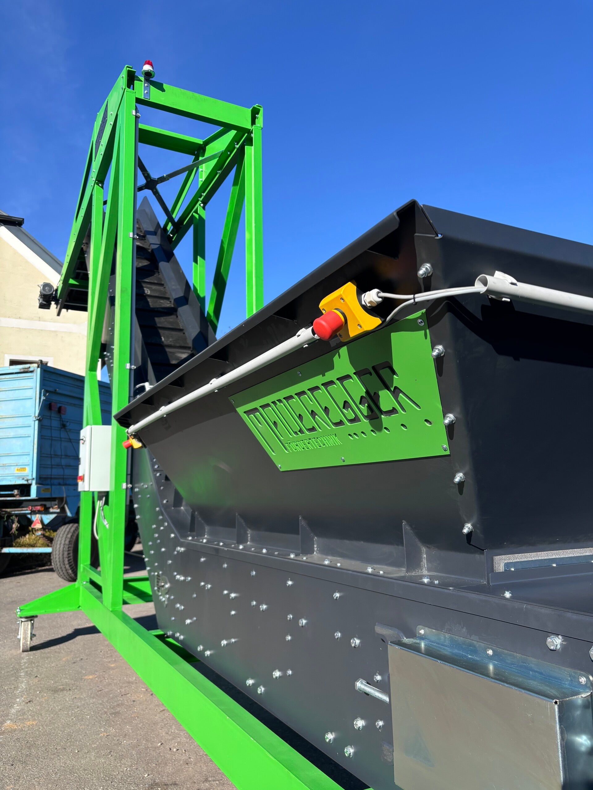 Fördertechnik Biomasse