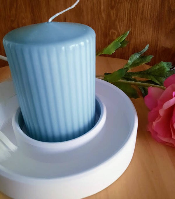 Großer runder Kerzenhalter 2 Varianten