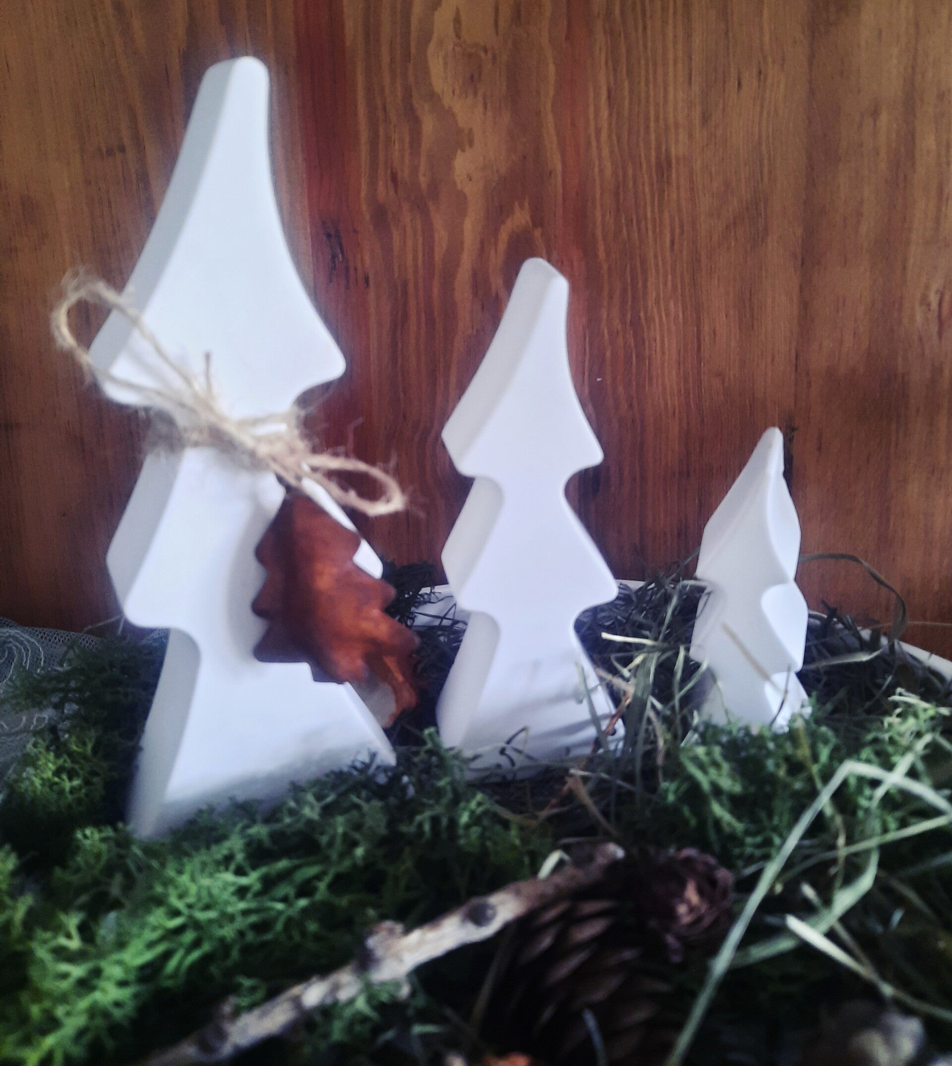 Deko-Tannenbäume in 3 Größen