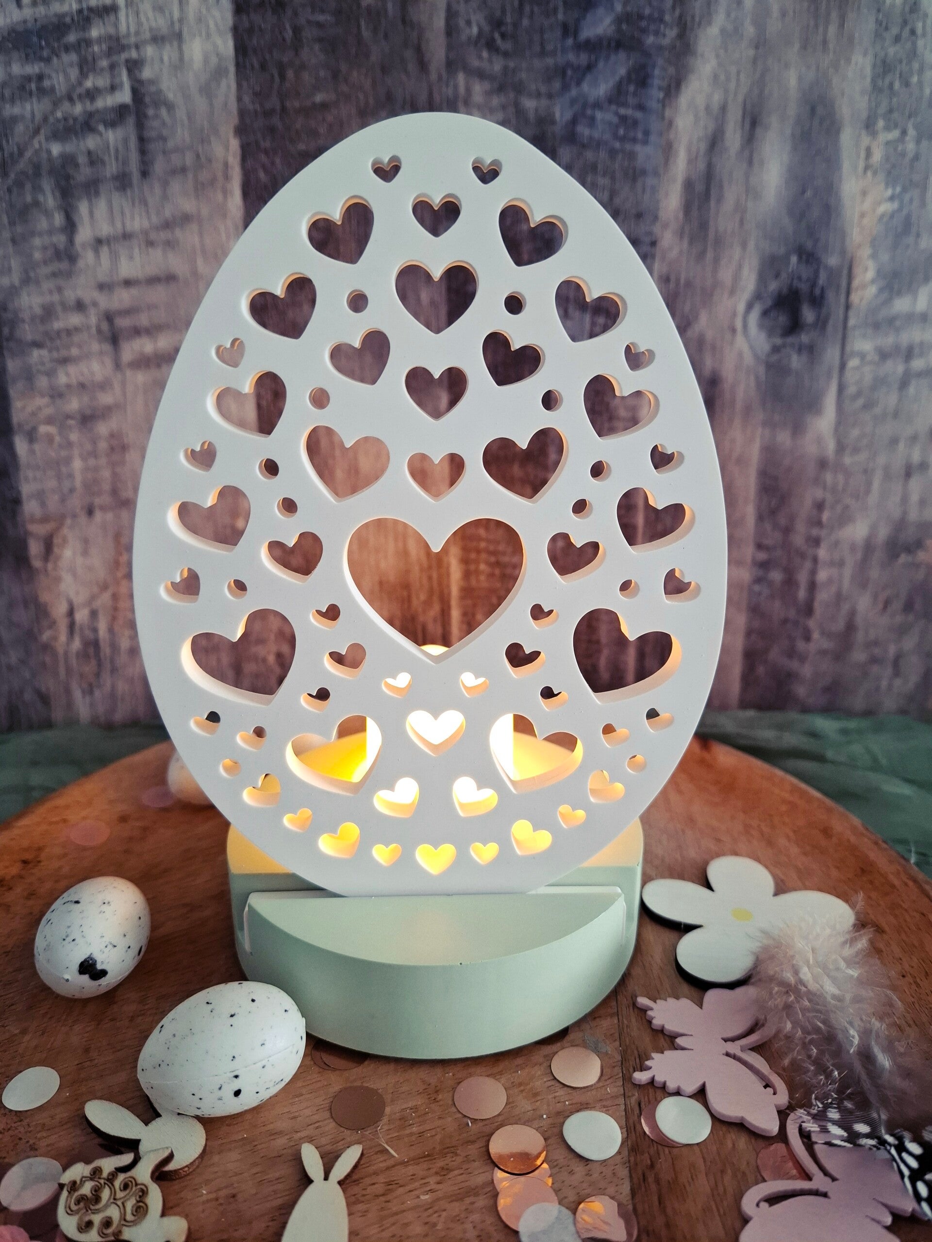 Einschieber Osterei - 2 Varianten