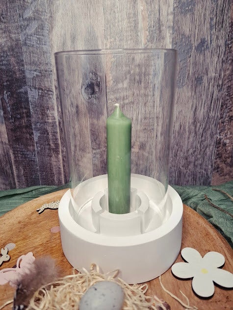 Vielseitiges Windlicht 2 in 1