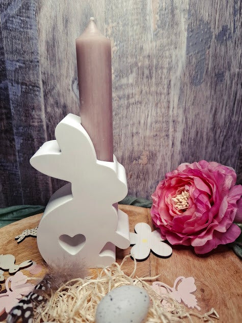 Kerzenhalter Hase