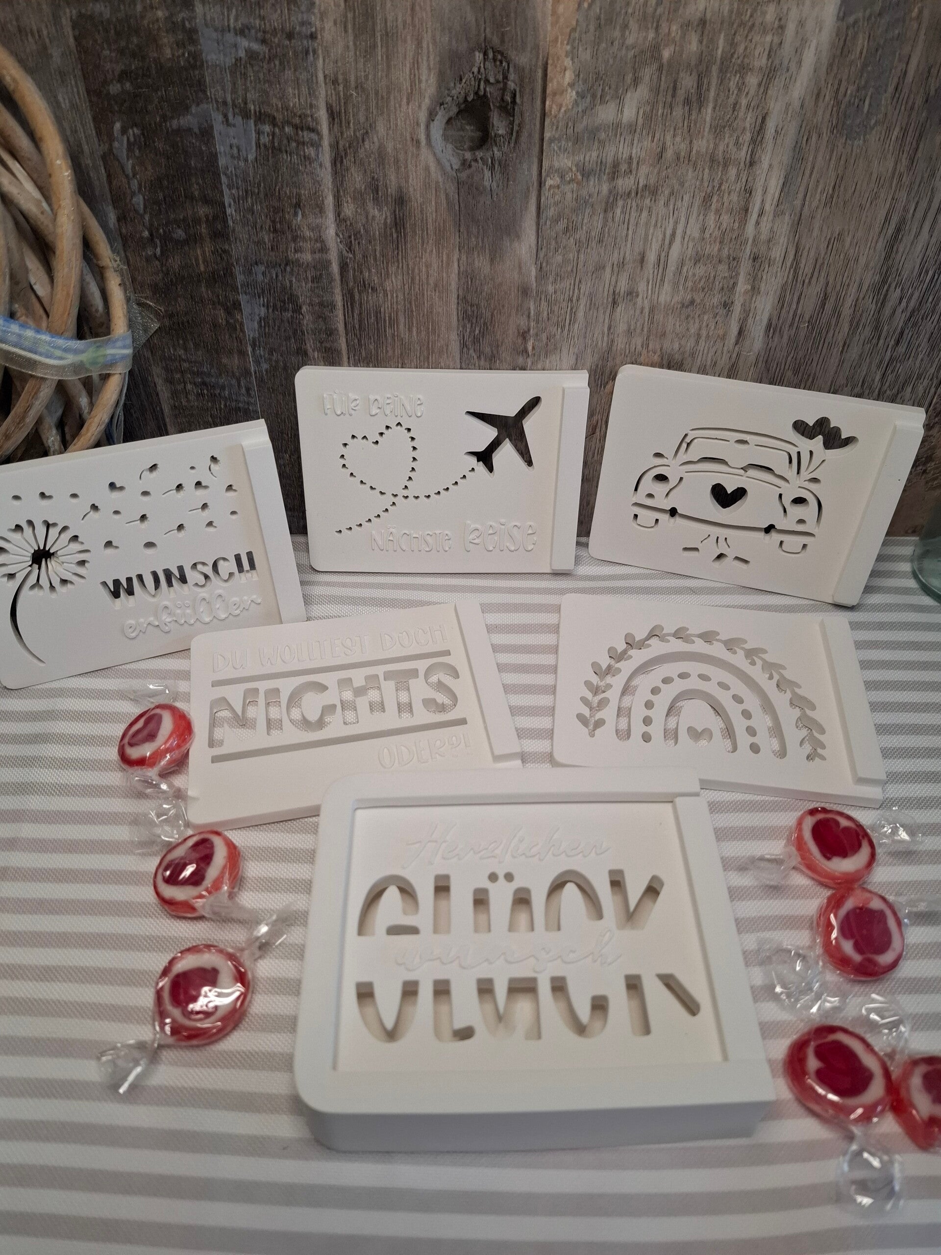 Individuelle Geschenkbox mit Motivdeckel