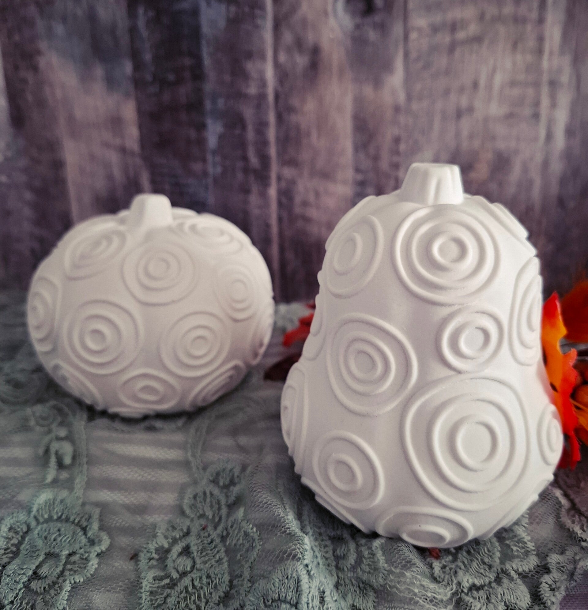 Kürbisse mit 3D-Muster – stilvolle Herbstdeko für Dein Zuhause 🎃🍂