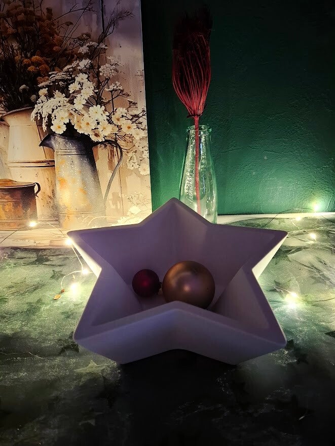 ⭐ Sternenschalen - für ein Funkeln in deiner Winterdeko