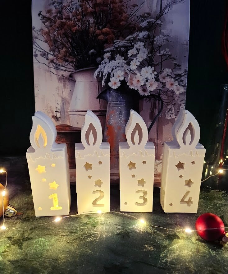 🕯️ Adventskerzen - zauberhafter Lichterglanz