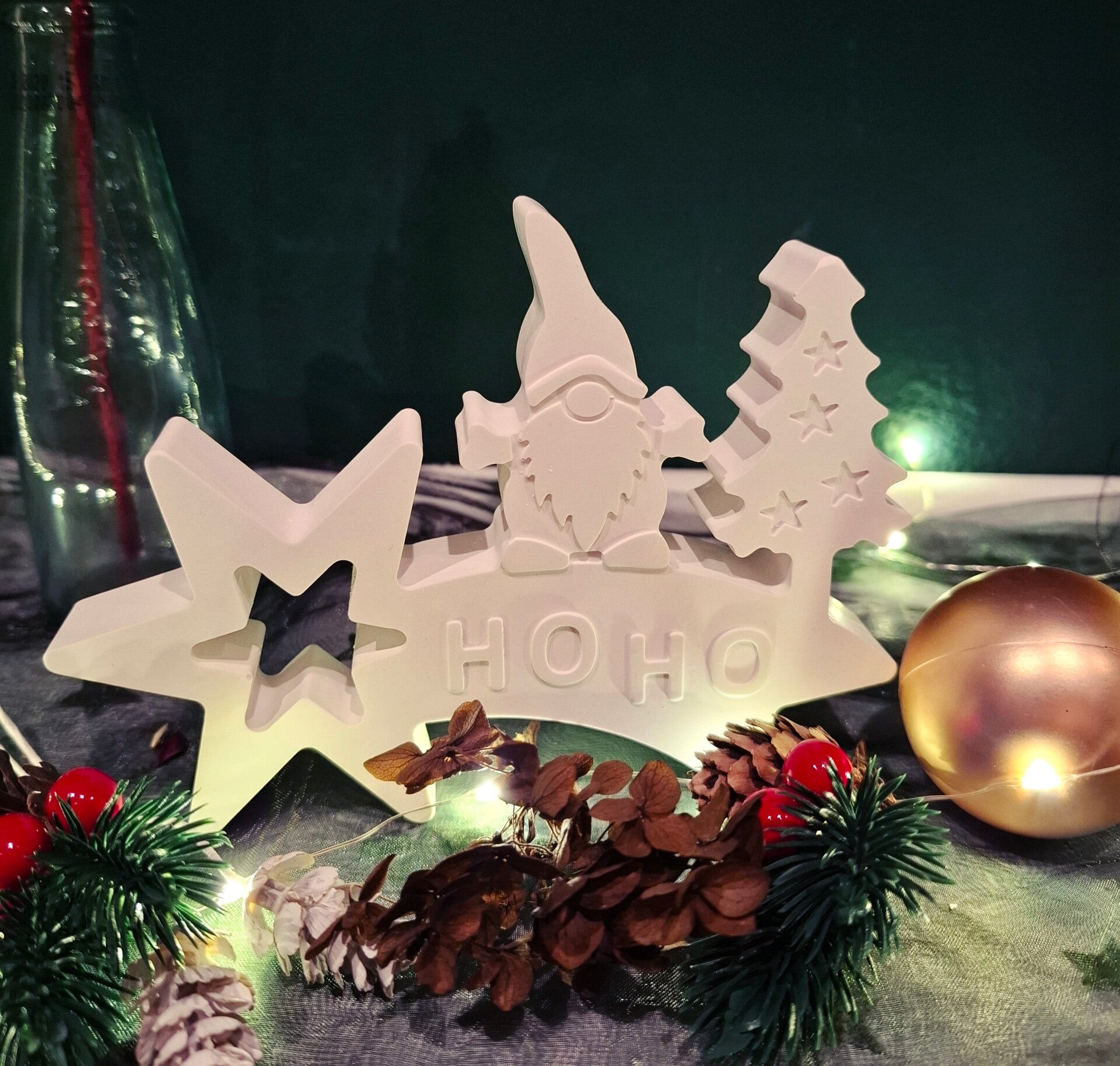 🎅 Weihnachtsaufsteller „HoHo“