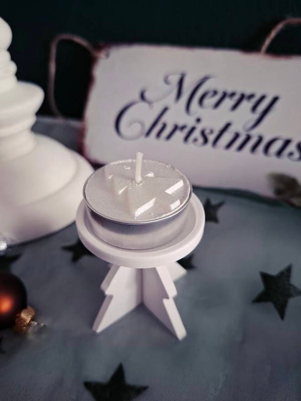 Mini-Teelichthalter „Tannenbaum“