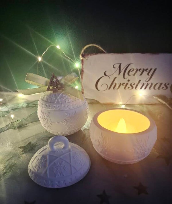 Winterzauber-Kugel „Schneeflöckchen“