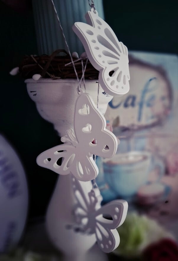 3er Set Anhänger Schmetterling