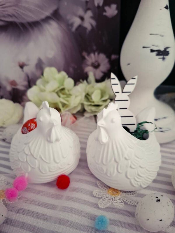 Dekohuhn „Frühlingszauber“