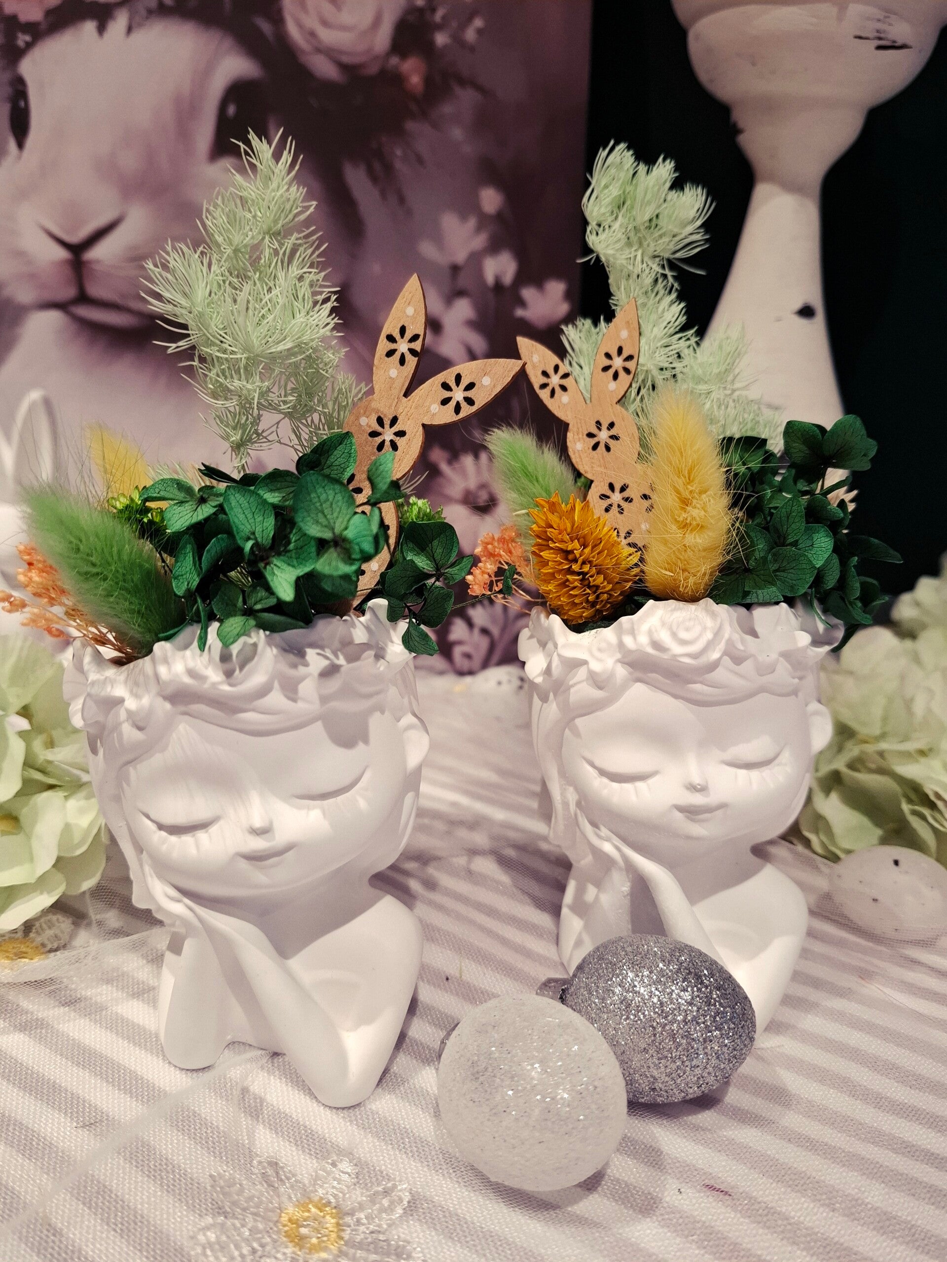Blumenmädchen: 2 Varianten