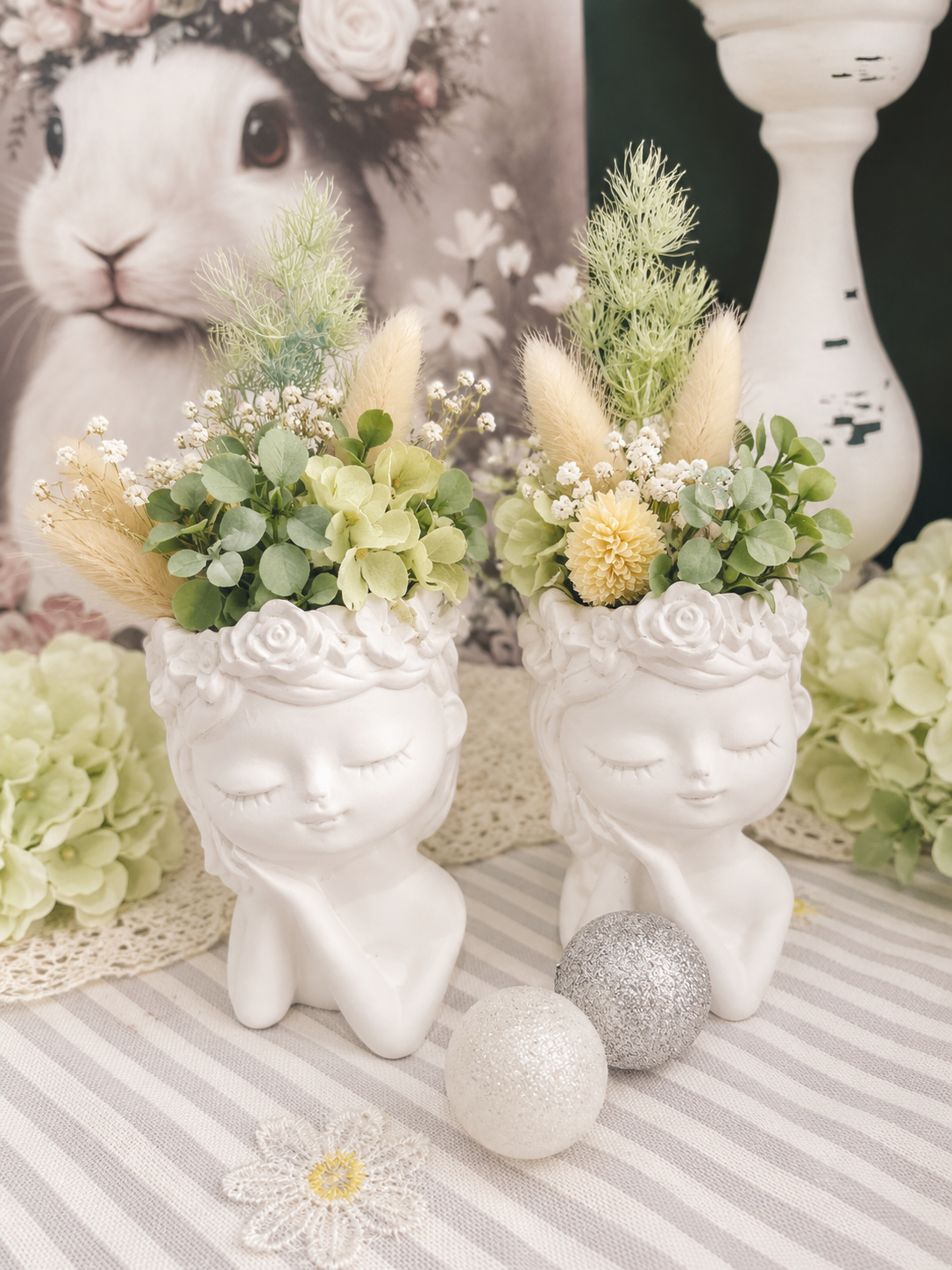 Blumenmädchen: 2 Varianten