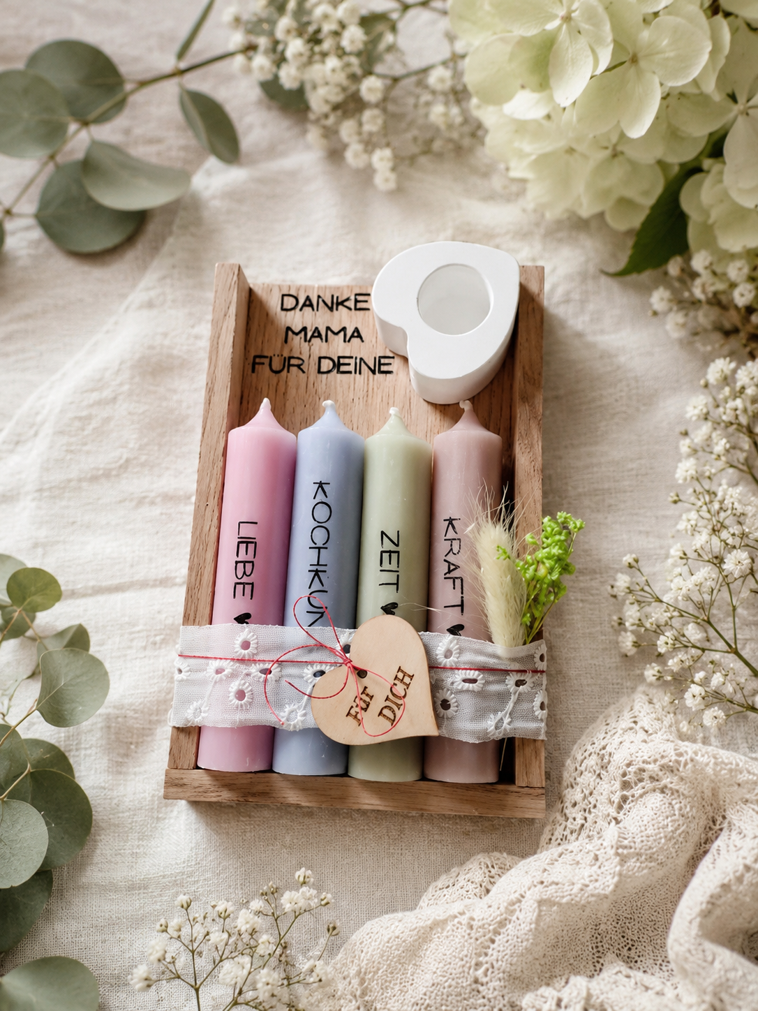 Geschenkset: "Danke Mama"