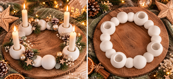 Kerzenhalter Bubble-Ring