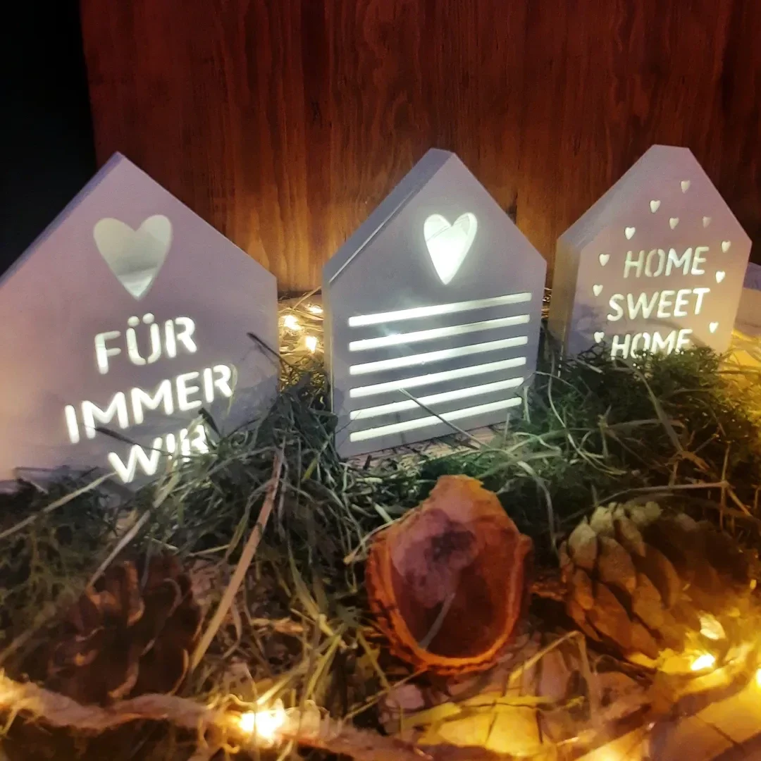 Lichthäuser in 3 verschiedenen Varianten