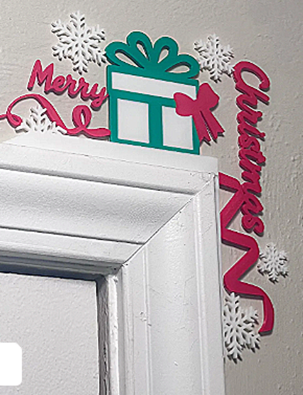 Coin de Porte Merry Christmas