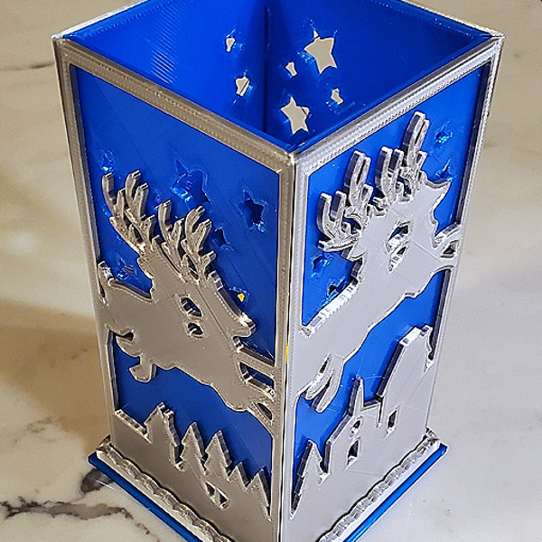 Lanterne Traineau du Père Noël