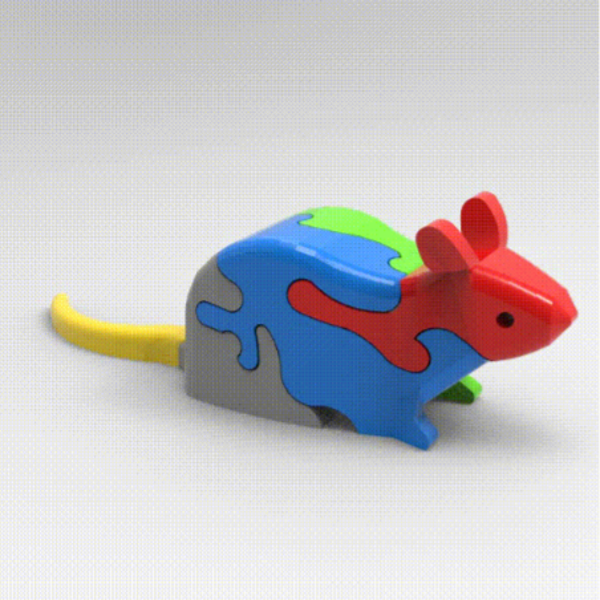Puzzle Souris