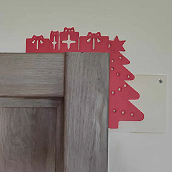 Coin de porte Sapin de Noël