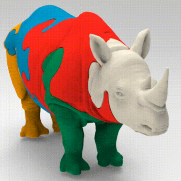 Puzzle Rhinocéros petit
