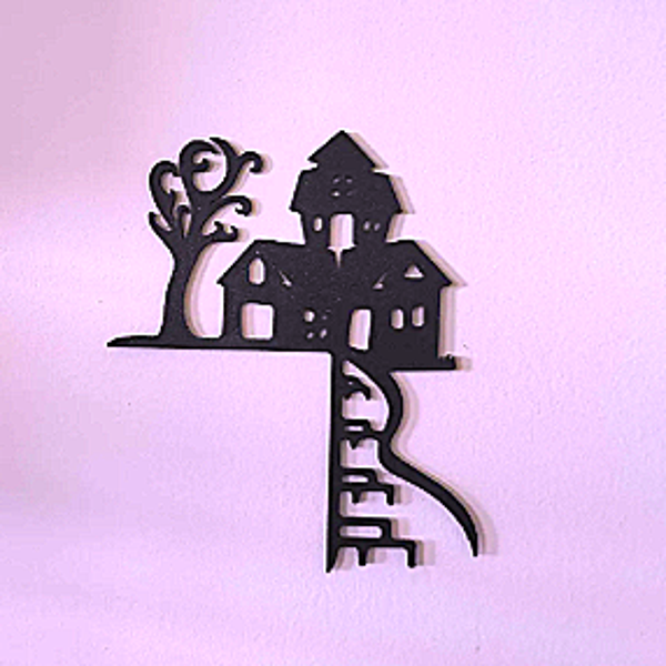 Décoration coin de porte Halloween