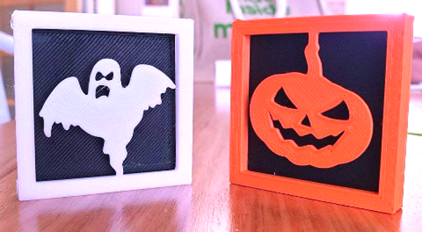 2 Minis Cadres Halloween