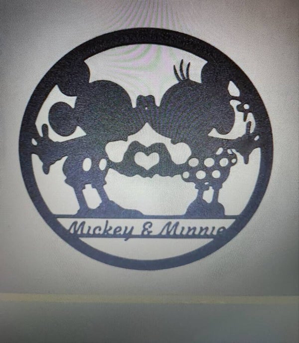 Décoration Murale Mickey Minnie