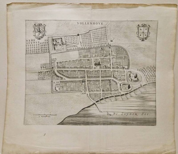 Vollenhove. Blaeu 1649.
