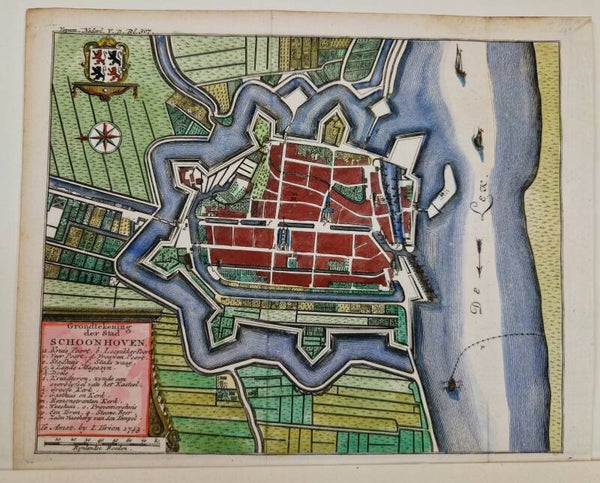 Schoonhoven. Tirion 1743.