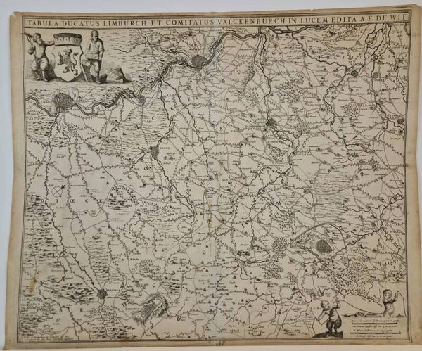 Tabila Ducates Limburch. Frederik de Wit 1690.
