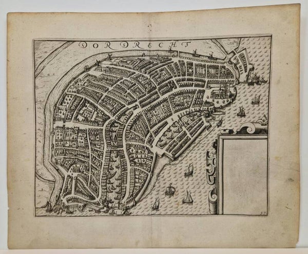 Dordrecht. Guicciardini 1580.