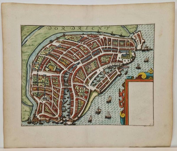 Dordrecht. Guicciardini 1580.