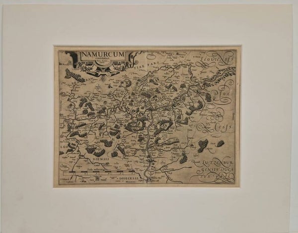 Namurcum Comitatus. Petrus Kaerius 1609.