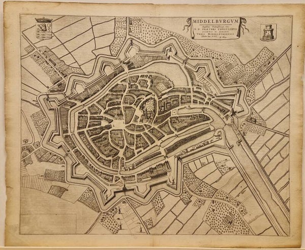 Middelburg. Blaeu 1649.