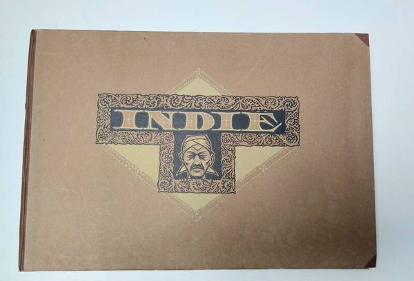 Indië plaatjes album Droste door J.C.Lamster, 1928