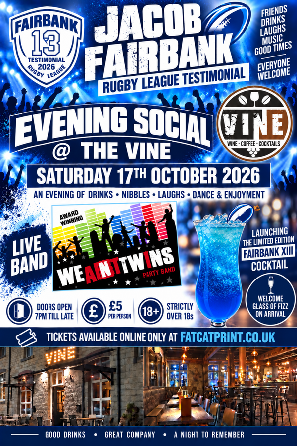 Fairbanks Testimonial Evening Social E Ticket