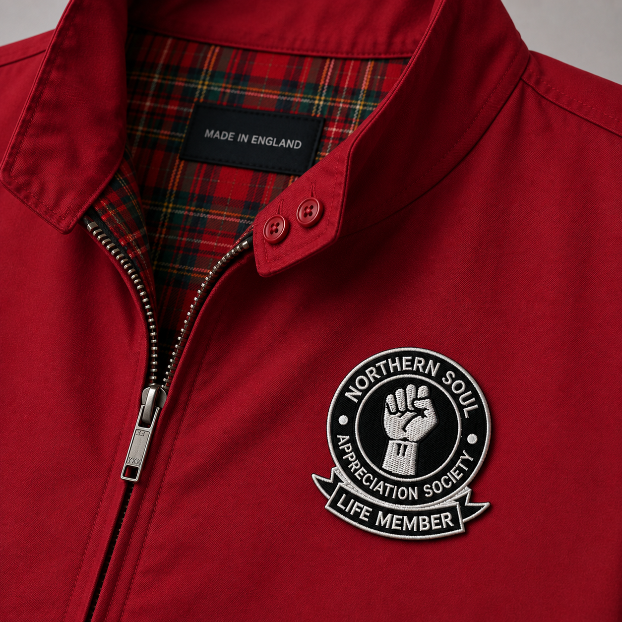 Northern Soul Appreciation Society Embroidered Patch
