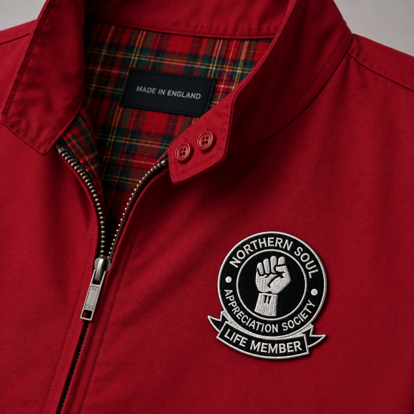Northern Soul Appreciation Society Embroidered Patch