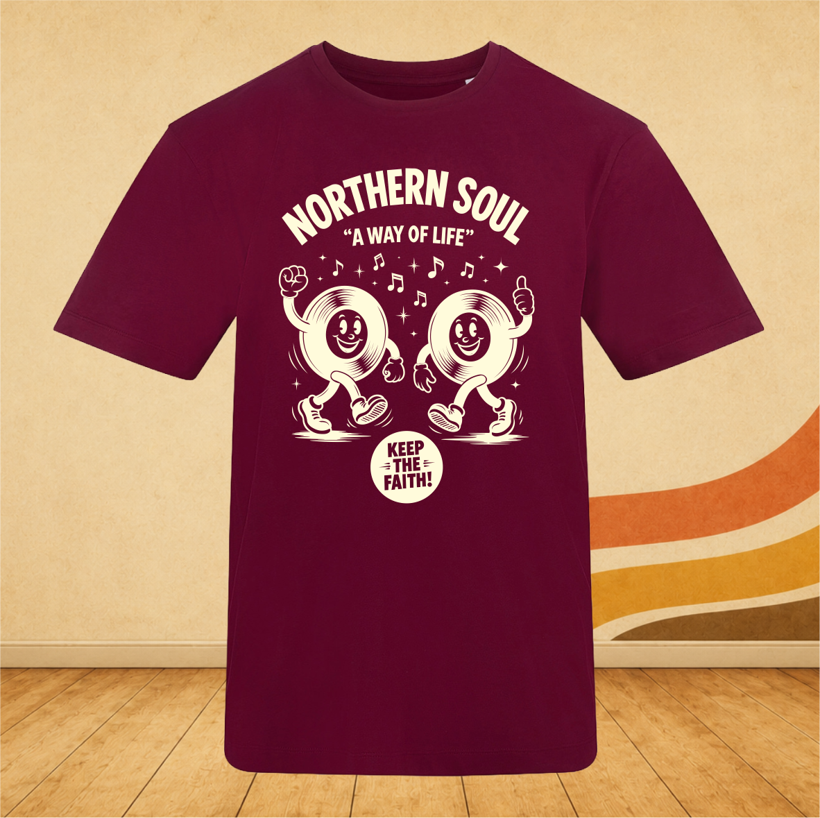 Northern Soul Dancing Records T-Shirt