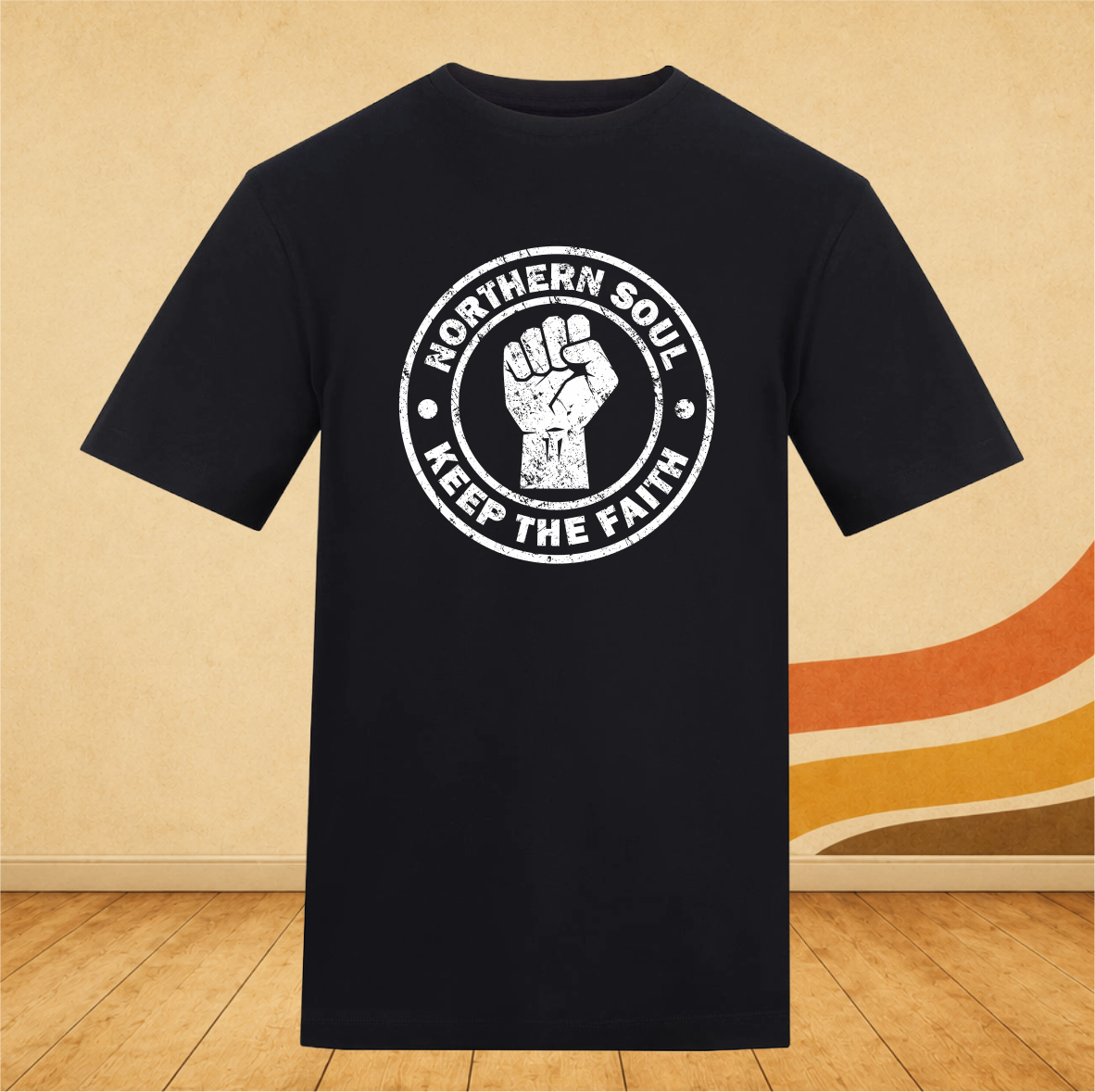 Northern Soul Distressed T-Shirt