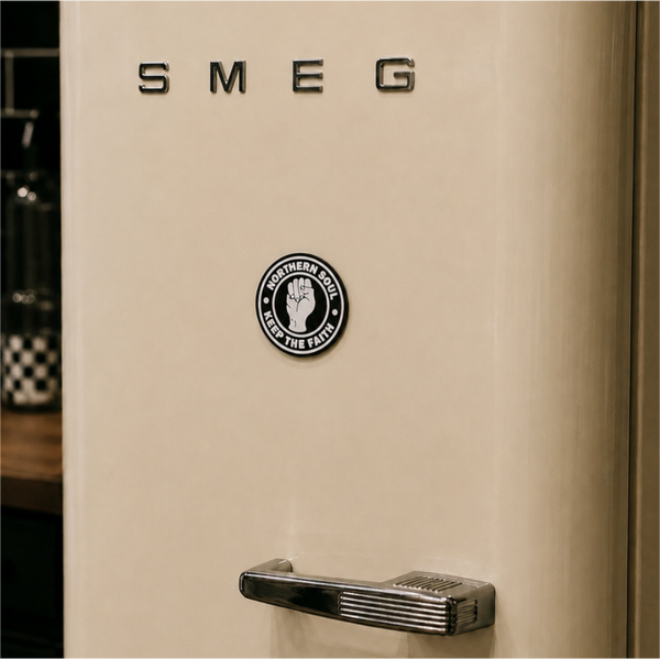 Northern Soul Rubber Fridge Magnet