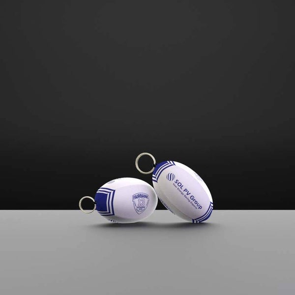 Mini Rugby Ball Keyring