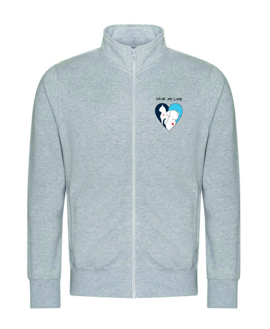 Save My Life Zipped Sweatshirt