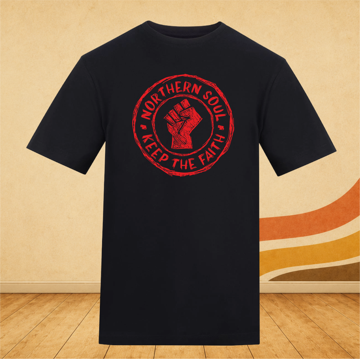 Northern Soul Scribble T-Shirt